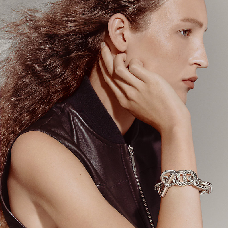 Chaine d'ancre Alea II bracelet, large model | Hermès Norway